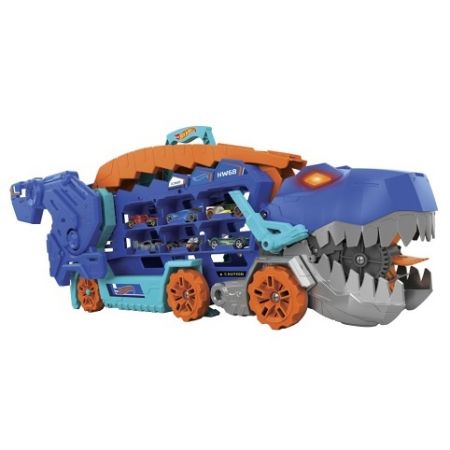 Hot Wheels CITY T-REX TAHAČ SE SVĚTLY A ZVUKY