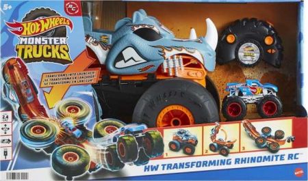 Hot Wheels RC MONSTER TRUCKS TRANSFORMUJÍCÍ SE RHINOMITE 1:12