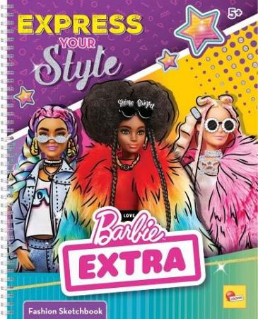 BARBIE SKETCH BOOK VYJÁDŘI SVŮJ STYL