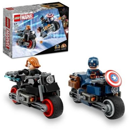 LEGO 76260 Black Widow a Captain America na motorkách