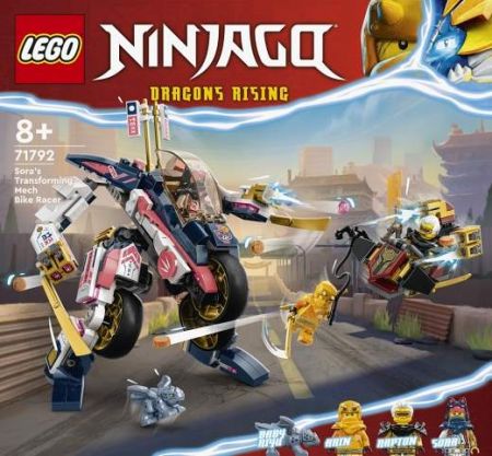 LEGO® NINJAGO® 71792 Sora a její transformační motorobot