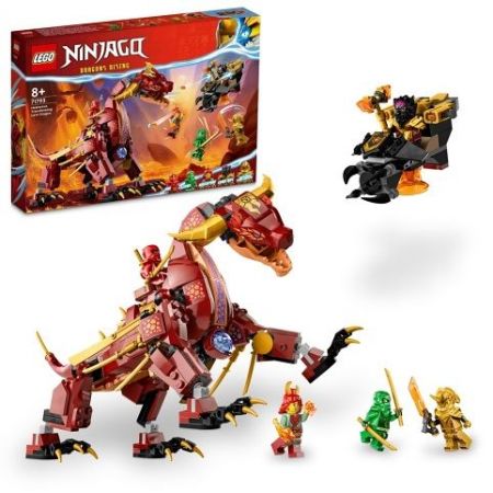 LEGO® NINJAGO® 71793 Heatwave a jeho transformační lávový dr