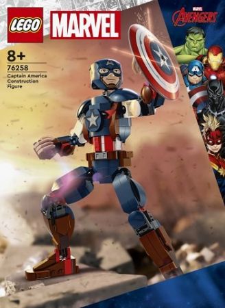 LEGO® Marvel 76258 Sestavitelná figurka: Captain America