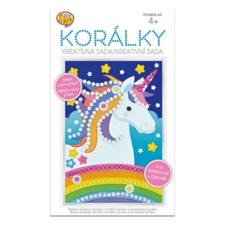 ARGUS Kreativní tvoření obrázek z korálků unicorn 19120003