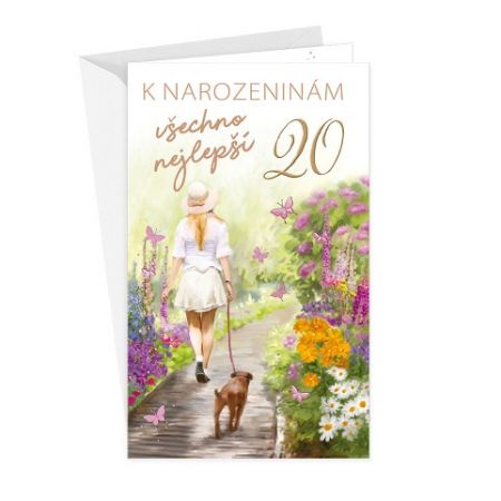 ARGUS Přání k narozeninám 20 15-6470c20