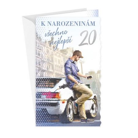 ARGUS Přání k narozeninám 20 15-6476c20