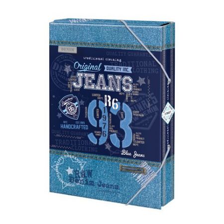 ARGUS Školní box na sešity A4 Blue jeans 123102881