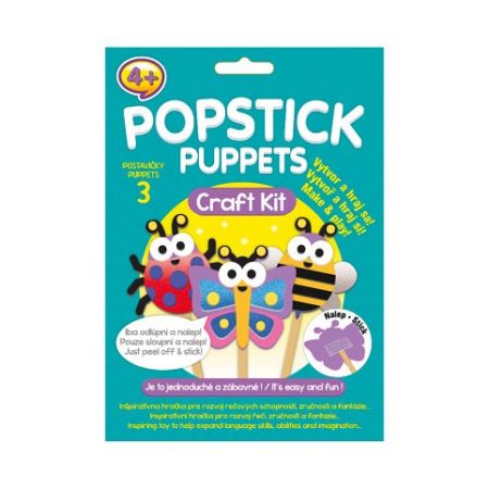 ARGUS Kreativní tvoření popstick puppets broučci 19090001