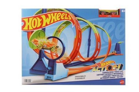 Hot Wheels Vývrtková dráha HMX41