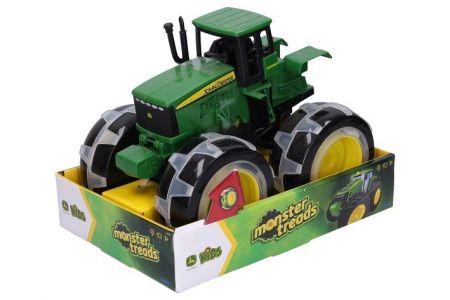 JD Kids Monster Treads John Deere traktor svítící kola 23 cm