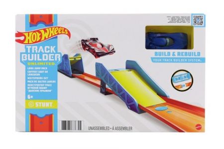 Hot Wheels Track Builder Set pro stavitele - dlouhý skok GLC89