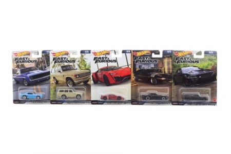 Hot Wheels Prémiový angličák - Rychle a zběsile HNW46