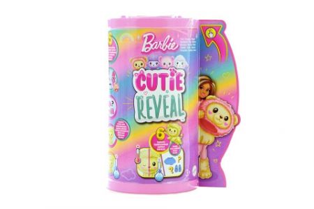 Barbie Cutie Reveal Chelsea pastelová edice - lev HKR21