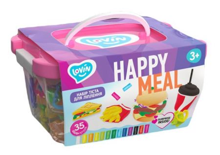 Tvarovací hmota sada Happy Meal