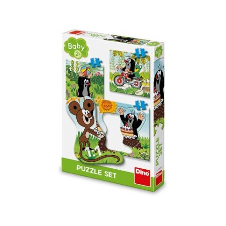 KRTEK NA LOUCE 3-5 baby Puzzle set NOVÝ