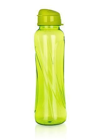 Láhev &quot;Slim&quot;, světle zelená, 610 ml, plast