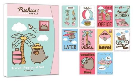 Set pohlednic Pusheen