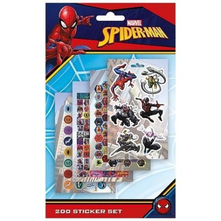 Samolepky Spider-Man set 200ks