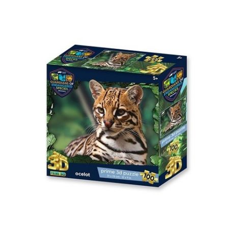 3D puzzle - GES Ocelot 100 dílků