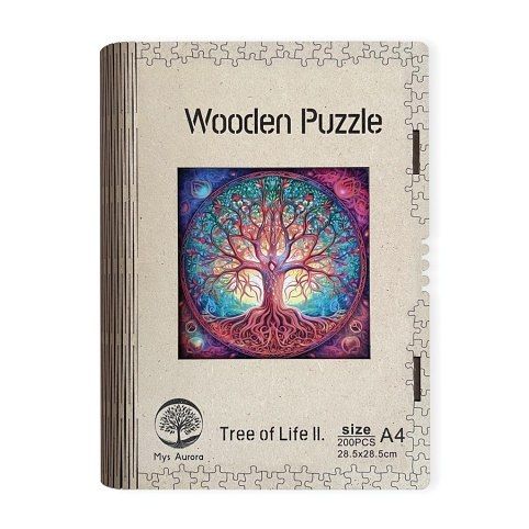 Wooden puzzle Tree of Life II. A4