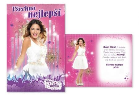 Přání dětské M33-060 Disney (Violetta) MFP