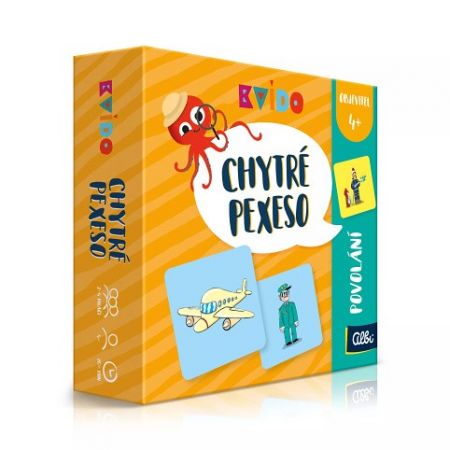 ALBI Chytré pexeso - Povolání - Kvído