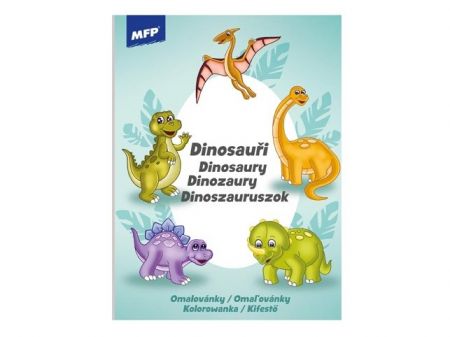 Omalovánky MFP A4 Dinosauři 2 210x276mm/32