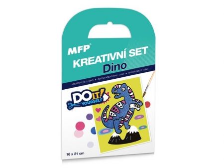 Kreativní set - Dino - písková technika