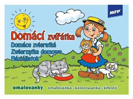 MFP Omalovánky A5 Domácí zvířátka