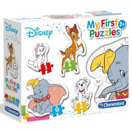 Clementoni - Moje první Puzzle, Dosney Animals