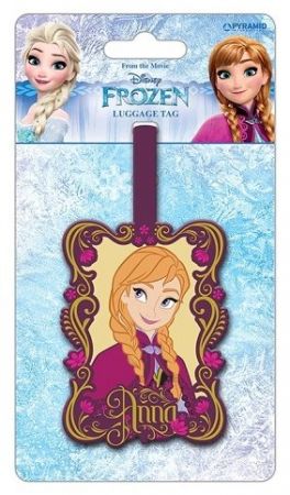 Visačka na kufr Frozen - Anna