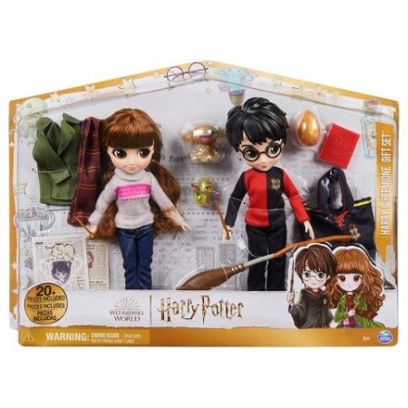 Harry Potter dvojbalení 20 cm figurky Harry &amp; Hermiona