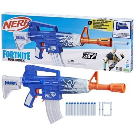 NERF Fortnite blue shock