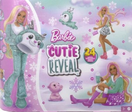 Barbie cutie reveal adventní kalendář 2023