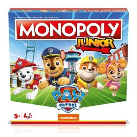 Společenská hra Monopoly Junior Tlapková patrola