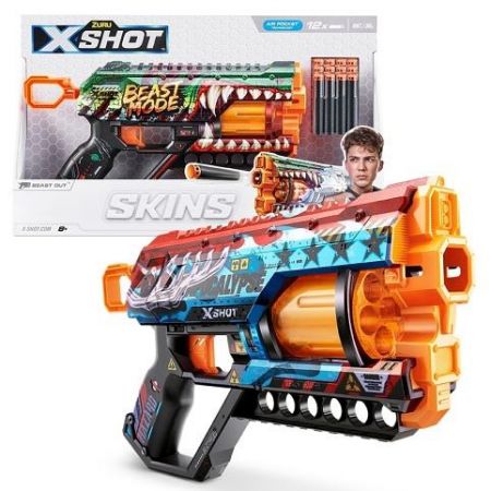 X-SHOT Skins Griefer s 12 náboji