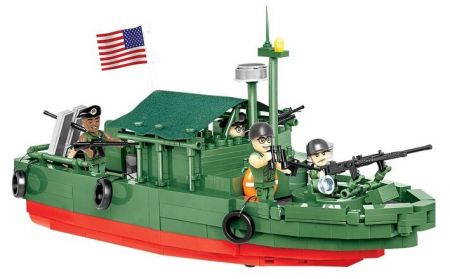 COBI 2238 Vietnam War Patrol Boat River MK II, 1:35, 615 k, 4 f