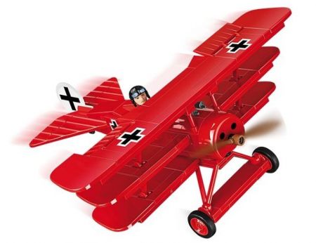 COBI 2986 Great War Fokker Dr. I Red Baron, 1:32, 174 k, 1 f