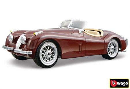 Bburago 1:24 Jaguar XK 120 Roadster (1951) Red