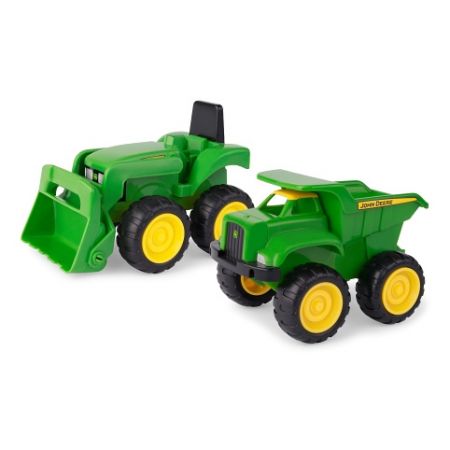 JD Kids John Deere traktor a sklápěč set 16 cm