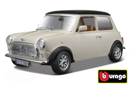 Bburago 1:18 Mini Cooper (1969) Beige