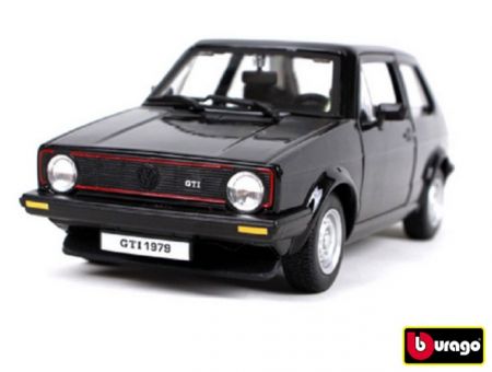 Bburago 1:24 Volkswagen Golf MK1 GTI Black