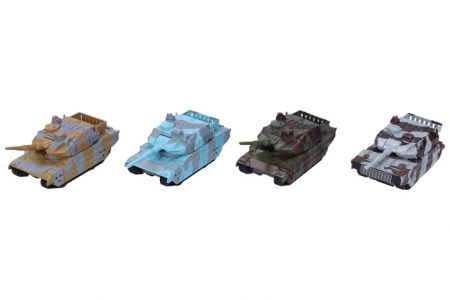 Tank kovový 8,5 cm, 4 asst.