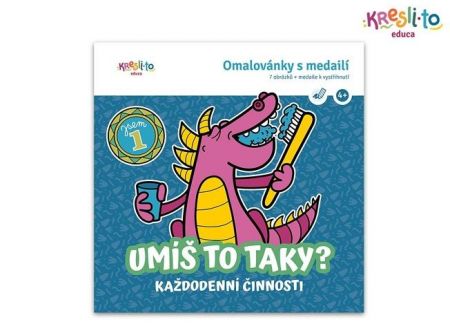 Omalovánky Umíš to taky? - Každodenní činnosti