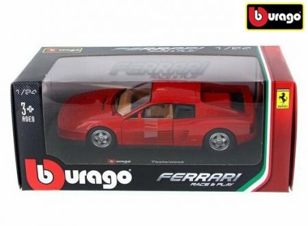 Bburago ASST 1:24 Ferrari Auta 12ks MIX