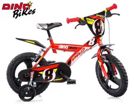 Dino Bikes Dětské kolo 14&quot; červené 2017