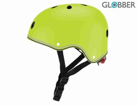 Globber Dětská helma Primo Lights Lime Green XS/S