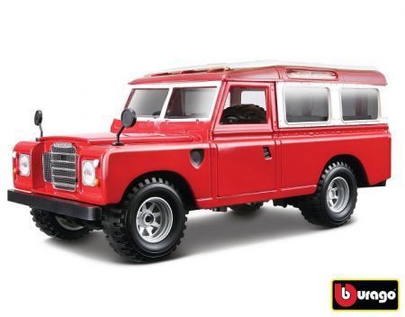 Bburago 1:24 Land Rover Red