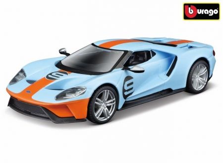 Bburago 1:32 Ford GT 2019 No.9 Heritage Edition