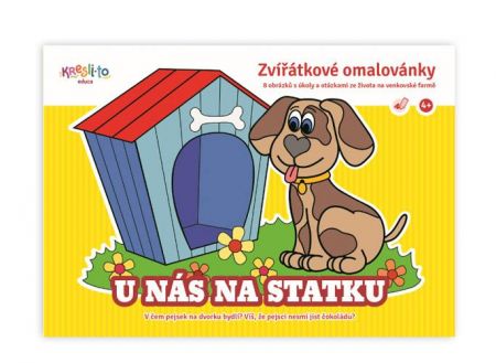 Zvířátkové omalovánky - U nás na statku